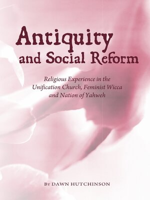 cover image of Antiquity and Social Reform